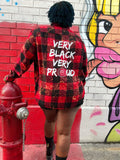 Reverse Very Black Flannel