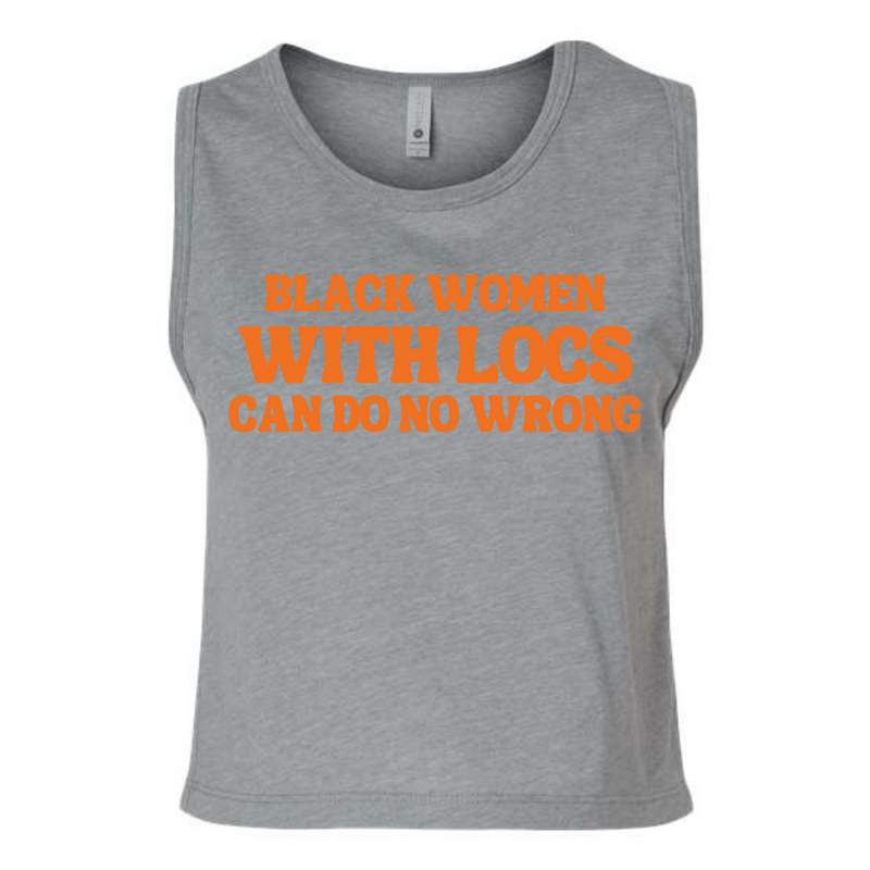 BLK Women With Locs Crop