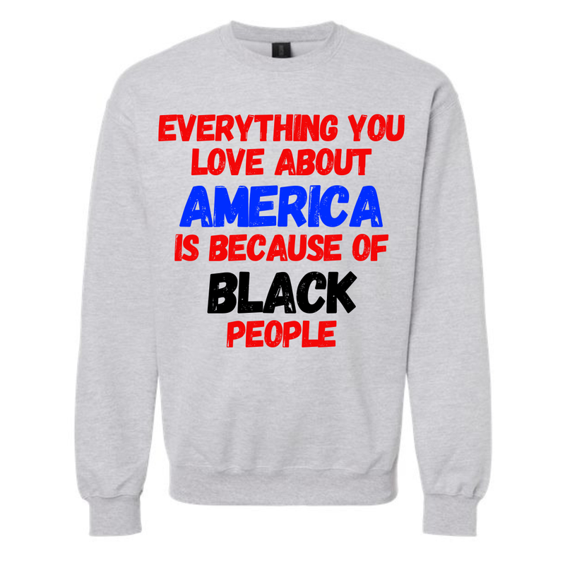 Because Of BLACK People Sweat