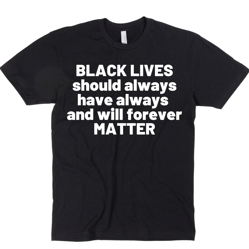 BLM WILL ALWAYS MATTER