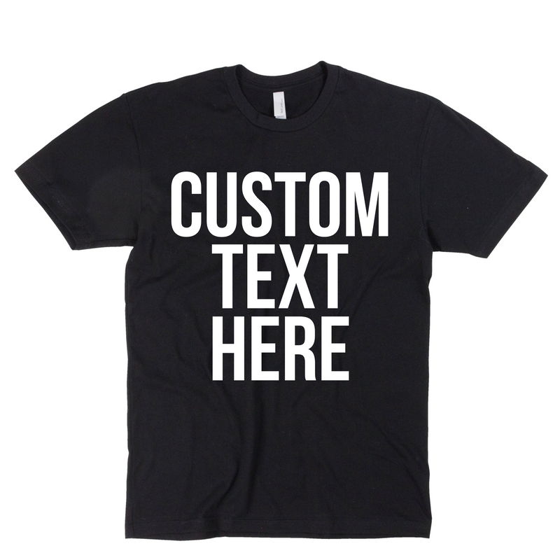 Multi Color Design Custom Tee