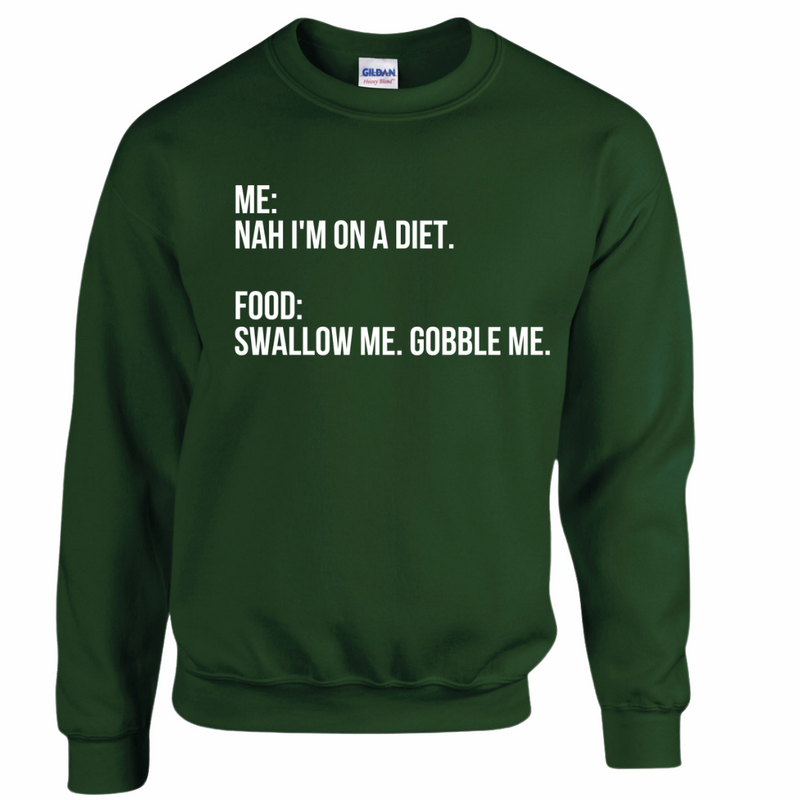 Swallow Me. Gobble Me.