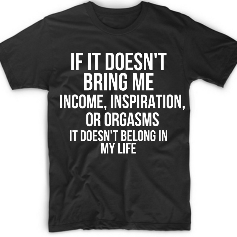 Income Inspiration Orgasms