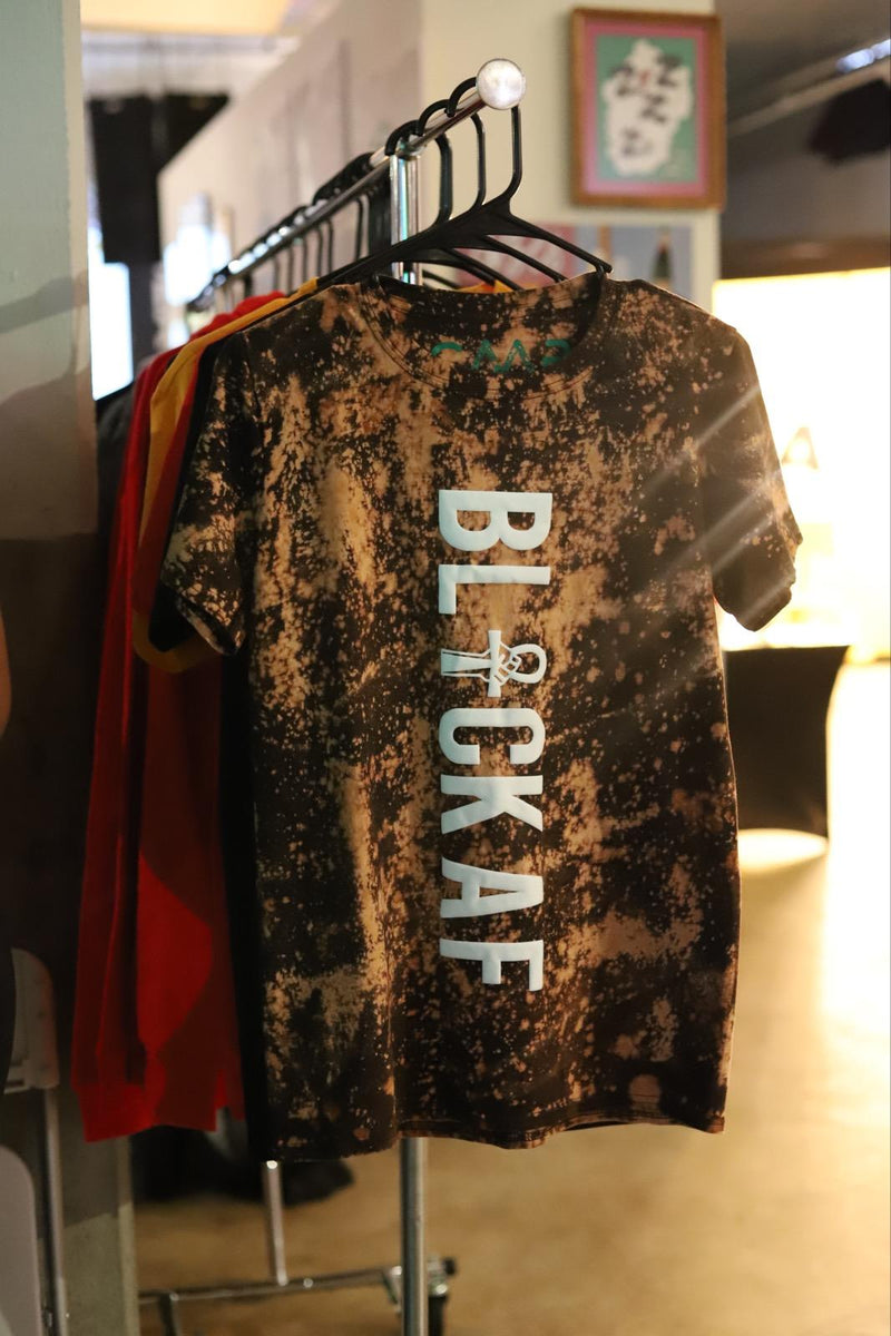 Black AF Reverse Tie Dye