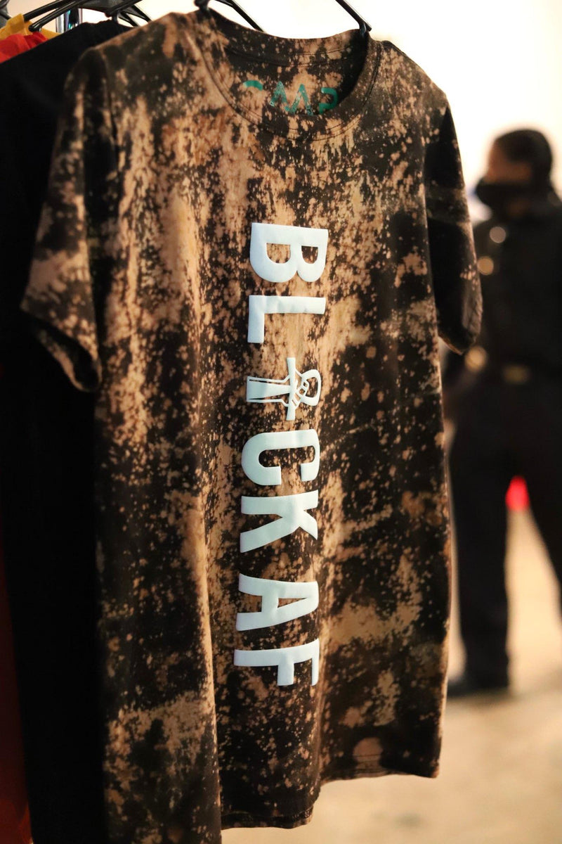 Black AF Reverse Tie Dye