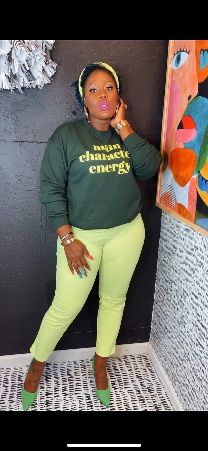 Main Character Engery Mono Edition