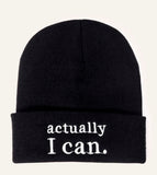 Actually I Can Beanie