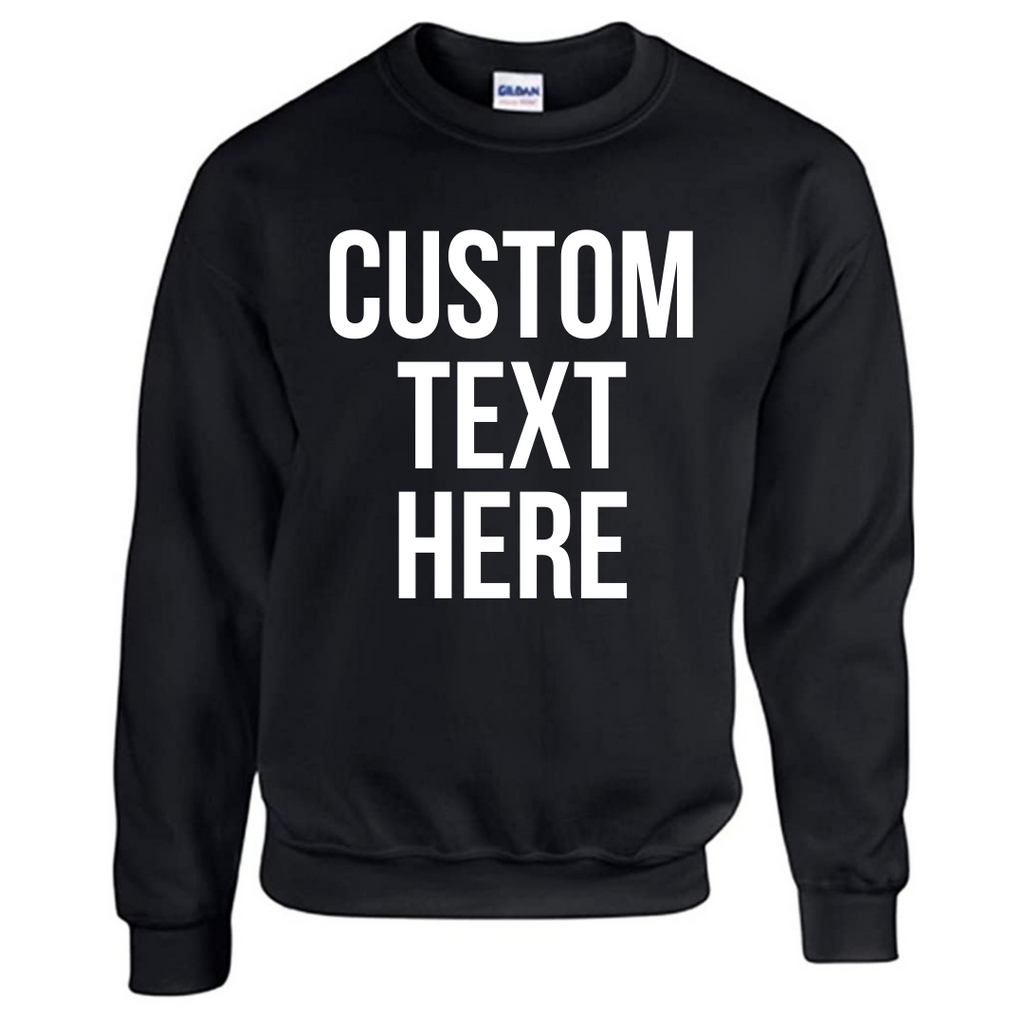 Single custom sweatshirt on sale