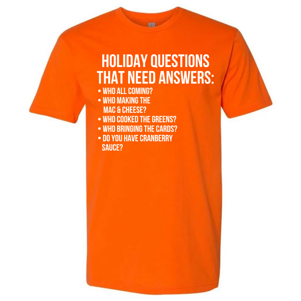 Holiday Questions Tee