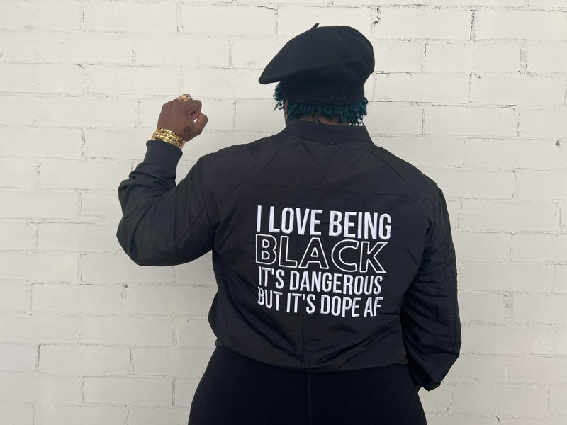 I Love Being Black Bomber
